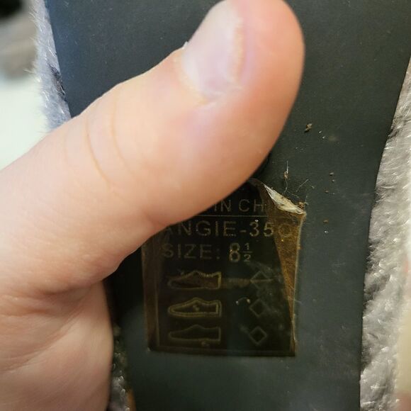 Breckelles Zebra fur print pumps - Picture 7 of 7